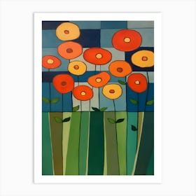 Poppies 35 Art Print