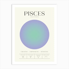 Pisces Art Print