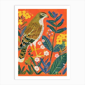 Spring Birds Harrier 2 Art Print