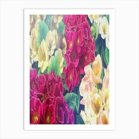 flowers art Painting Art Print