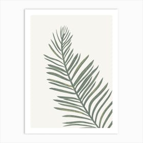 Emerald Palm Art Print