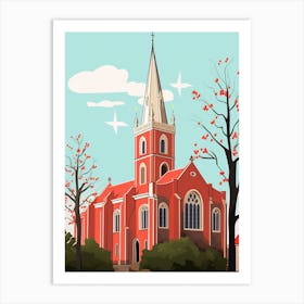 Denmark 3 Travel Illustration Art Print