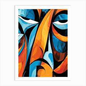 Abstract Painting 2143 Art Print