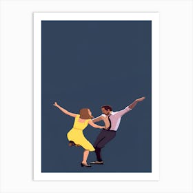 Couple Dancing 2 Art Print