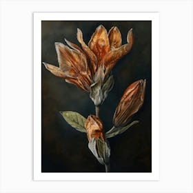 Moody Botanic 10 Art Print