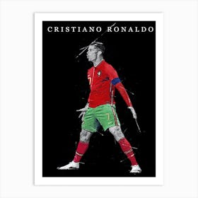 Cristiano Ronaldo Portugal 1 Art Print