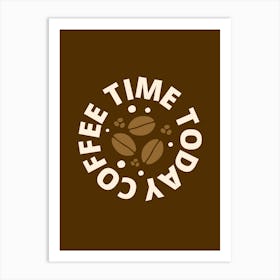 Coffee Time Art Print