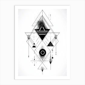 Abstract Geometric Design 2 Art Print