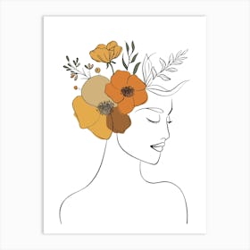 Flower Head 2 Art Print