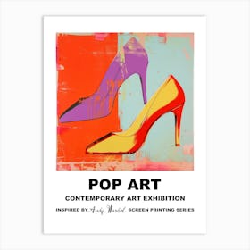 High Heels Pop Art 2 Art Print