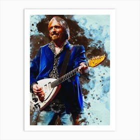 Smudge Tom Petty Art Print