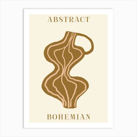 Abstract Bohemian 18 Art Print