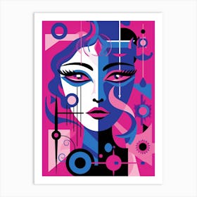 Abstract Geometric Symbolism 4 Art Print