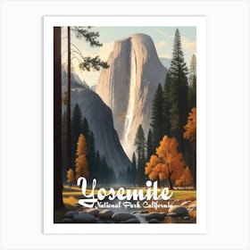 Yosemite National Park Art Print