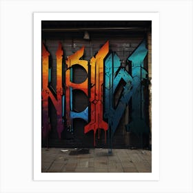 Graffiti Art Art Print