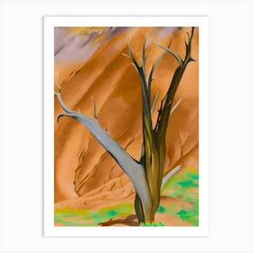 Georgia O'Keeffe - Gerald's Tree I, 1937 Art Print