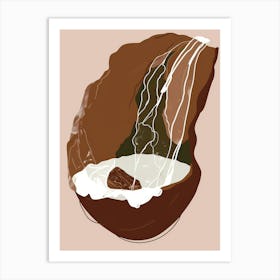 Coconut Water Art Print