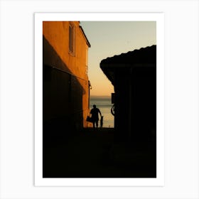 Street photography art Art Print