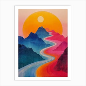 'Sunrise' 57 Art Print