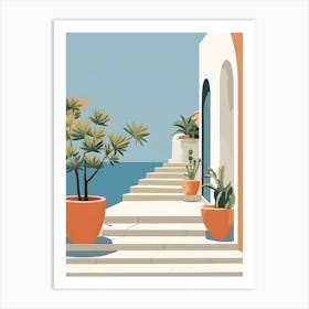 Mediterranean House Art Print