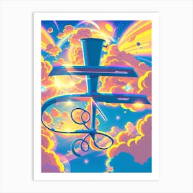 Hope Cross 1 Art Print