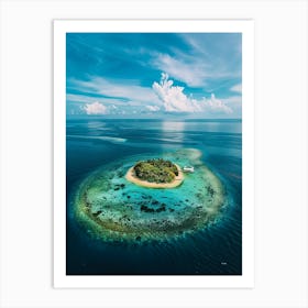 Island In The Middle Of The Ocean 8 Art Print