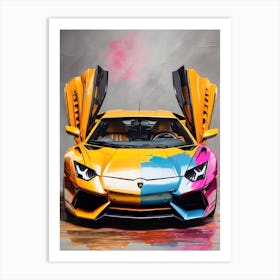 Lamborghini 7 Art Print