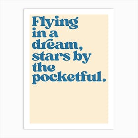 Flying In A Dream Art Print