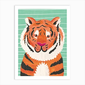 Taylor The Tiger Art Print