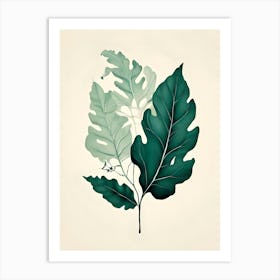 Fern Leaves 1 Art Print