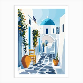 Santorini 30 Art Print