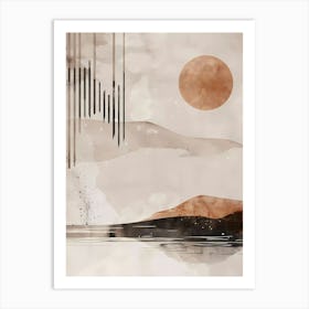 Abstract Landscape Painting 3 Art Print