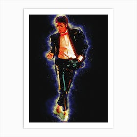 Spirit Of Michael Jackson Art Print