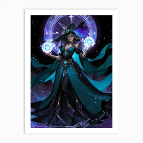 Witch 2 Art Print