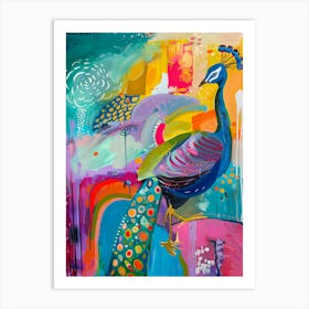 Peacock 10 Art Print