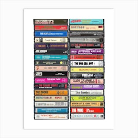 1967 Music - Cassette Print - Born in '67 Art Print