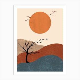 Autumn Landscape Art Print