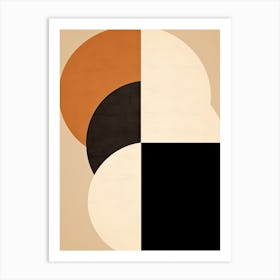 Abstract Bauhaus: Shapes in Symphony Art Print