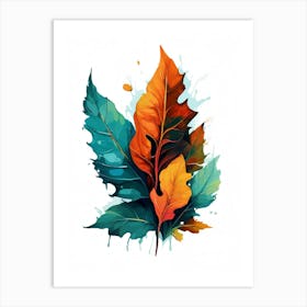 Autumn Leaves 22 Art Print