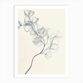 Ginkgo Leaves 16 Art Print