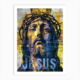 Grace and Mercy | Jesus Poster Art Print