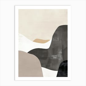 Grain Of Stillness Minimalist Style Poster