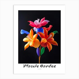 Bright Inflatable Flowers Poster Columbine 2 Art Print