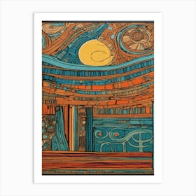 'The Moon' Art Print