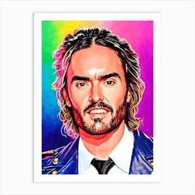 Russell Brand Pop Movies Art Movies Art Print