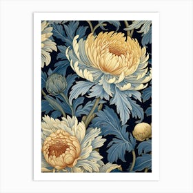 Chrysanthemums 2 Art Print