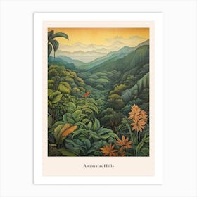 Anamalai Hills Art Print