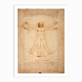 Leonardo Da Vinci Art Print