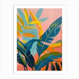 Tropical Leaves 39 Art Print