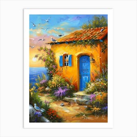 House By The Sea 2 Art Print